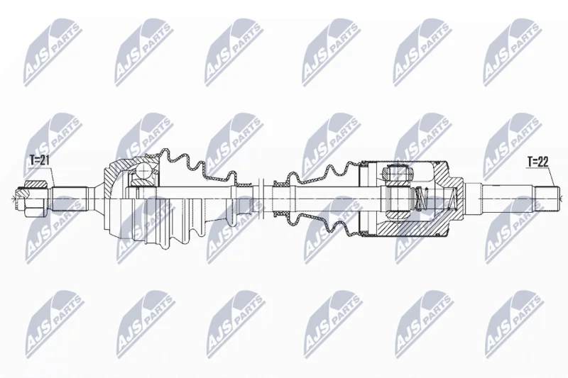 Drive Shaft NTY NPW-CT-067