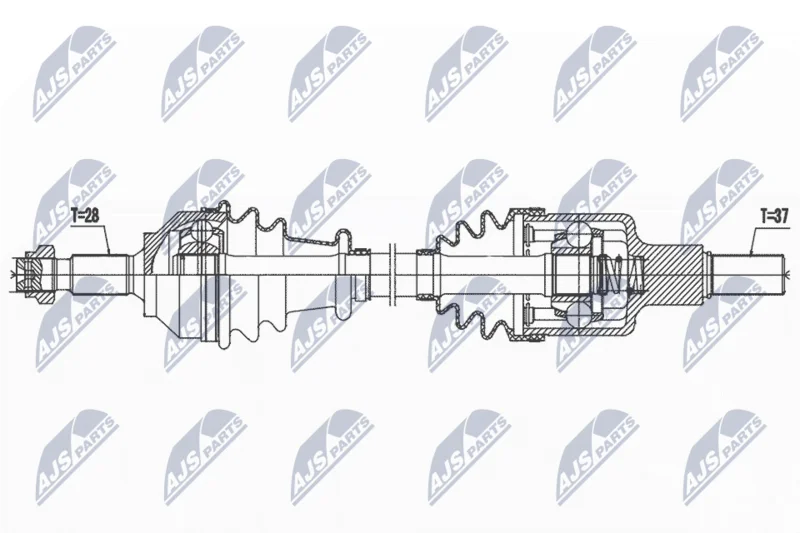Drive Shaft NTY NPW-CT-133
