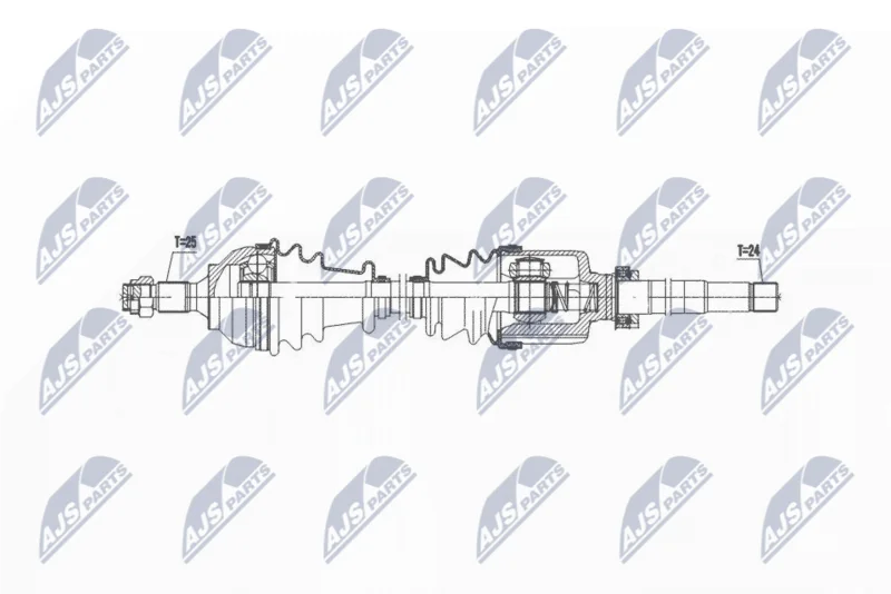 Drive Shaft NTY NPW-CT-140