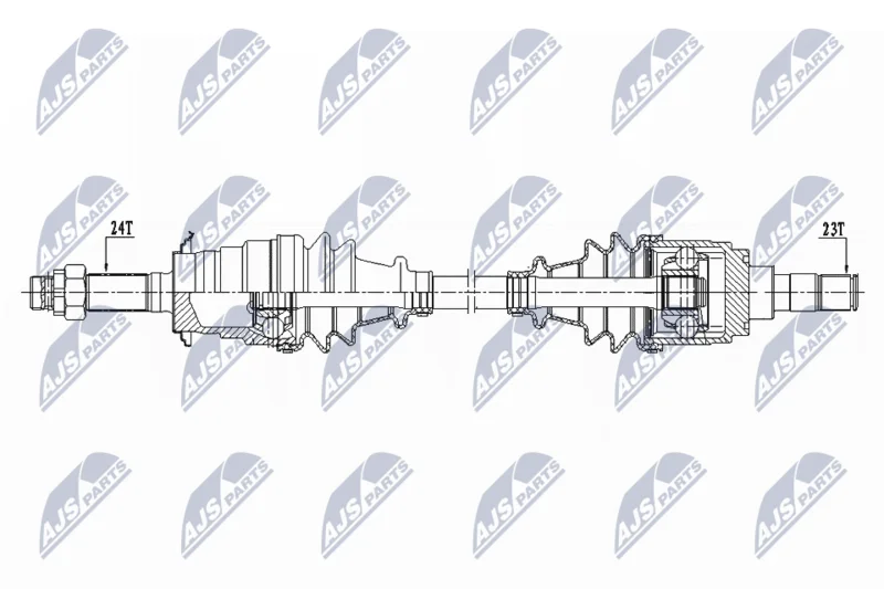 Drive Shaft NTY NPW-DA-000