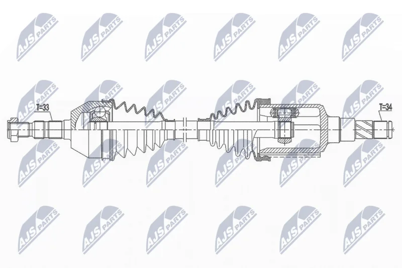 Drive Shaft NTY NPW-DW-027
