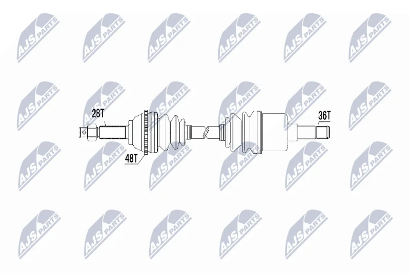 Drive Shaft NTY NPW-FR-031