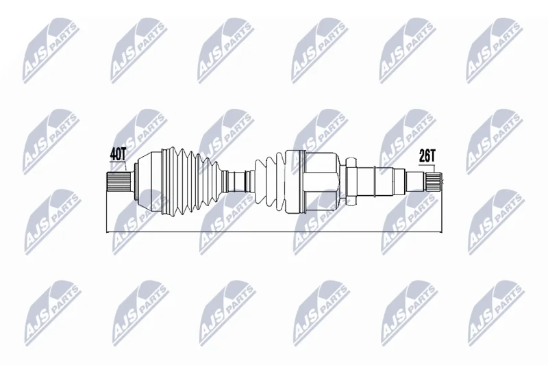Drive Shaft NTY NPW-FR-049