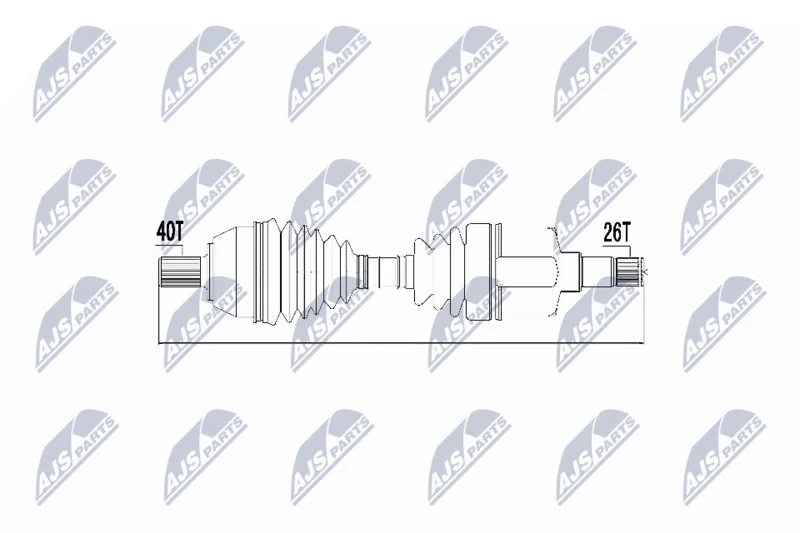 Drive Shaft NTY NPW-FR-050