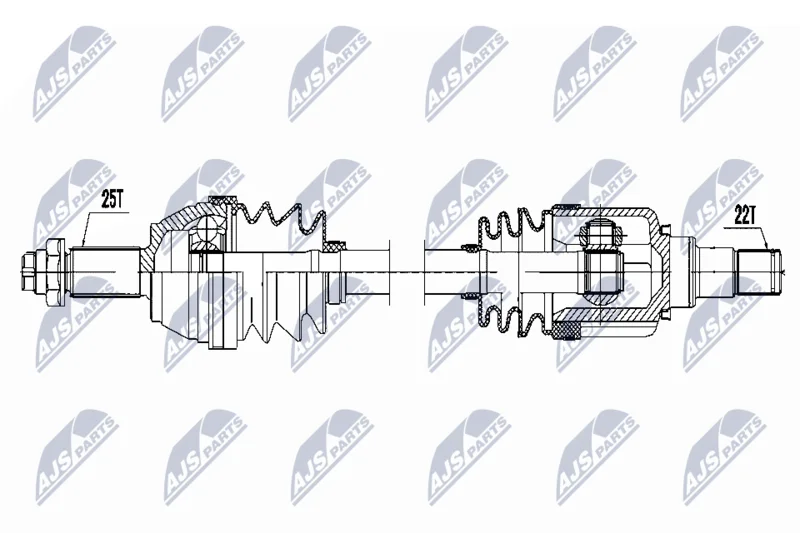 Drive Shaft NTY NPW-FR-079