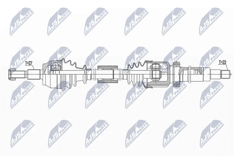 Drive Shaft NTY NPW-FR-113