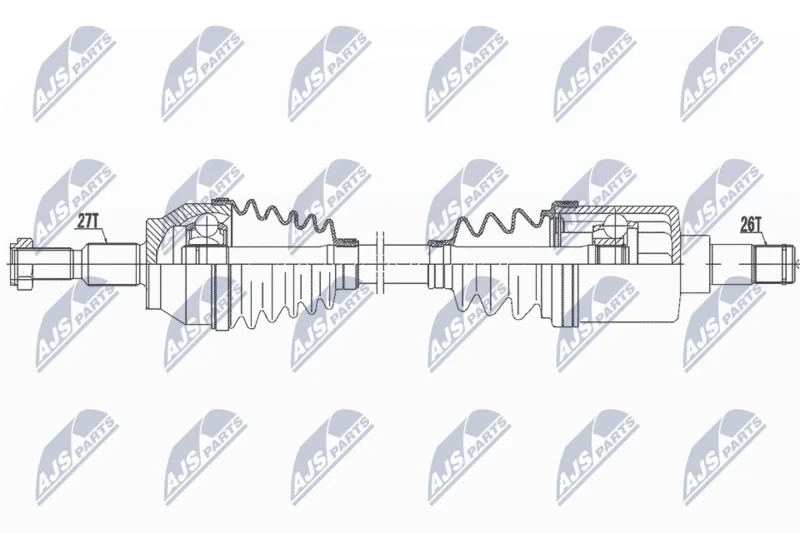 Drive Shaft NTY NPW-FR-129