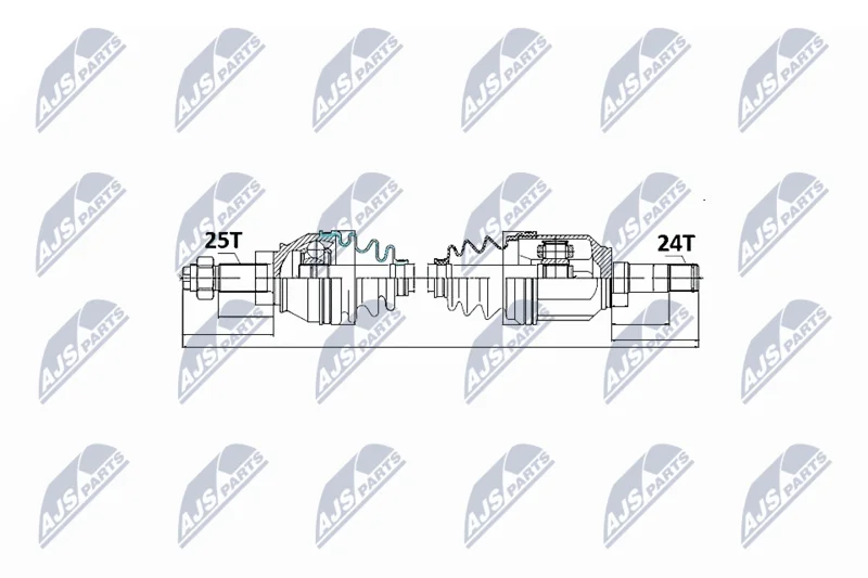 Drive Shaft NTY NPW-FT-016
