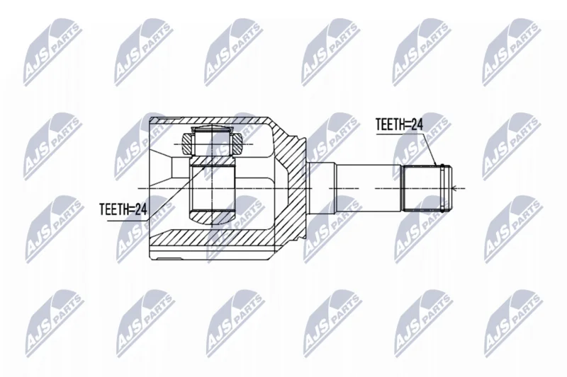 Conjunto de Juntas, eixo de transmissão NTY NPW-FT-048