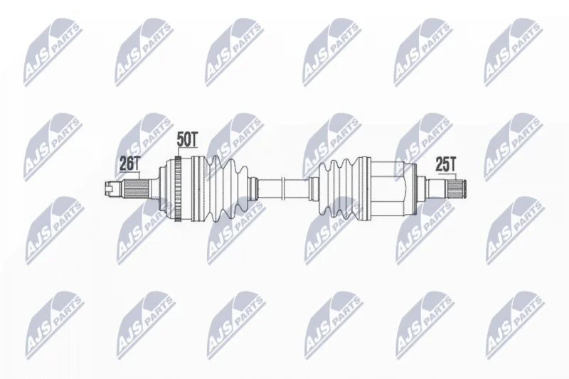 Drive Shaft NTY NPW-HD-031