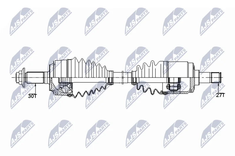 Drive Shaft NTY NPW-HD-071