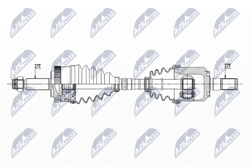 Drive Shaft NTY NPW-HY-545