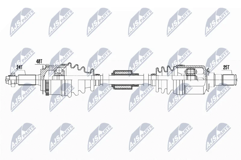 Drive Shaft NTY NPW-HY-622