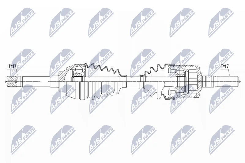 Drive Shaft NTY NPW-IS-005