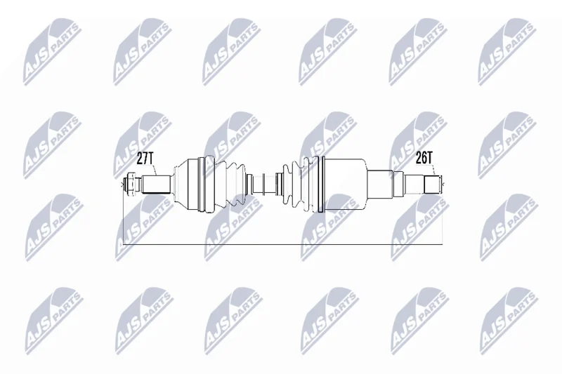Drive Shaft NTY NPW-JG-000