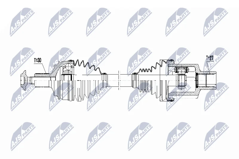 Drive Shaft NTY NPW-ME-062