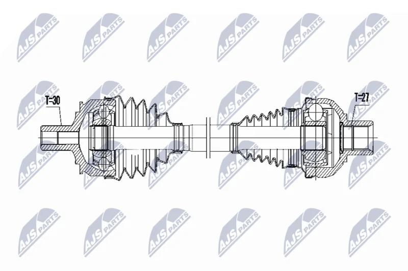 Drive Shaft NTY NPW-ME-067