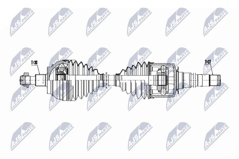 Drive Shaft NTY NPW-ME-069