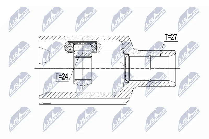 Joint Kit, drive shaft NTY NPW-ME-088