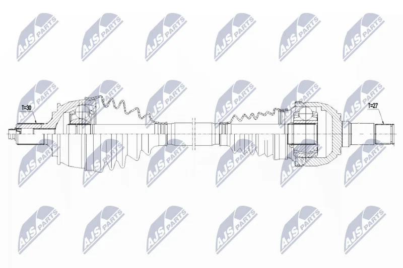 Drive Shaft NTY NPW-ME-116
