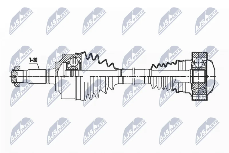 Drive Shaft NTY NPW-ME-164