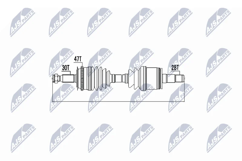 Drive Shaft NTY NPW-MS-000