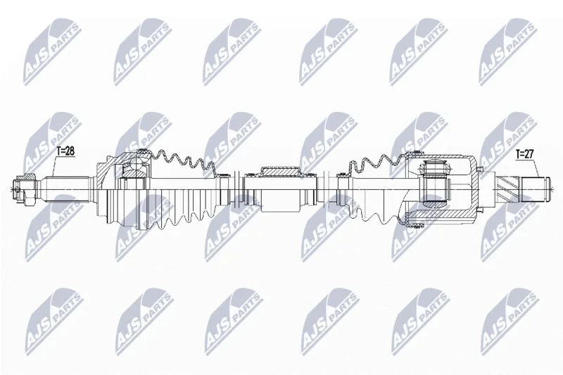 Drive Shaft NTY NPW-MS-061