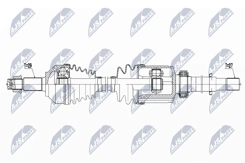 Drive Shaft NTY NPW-NS-062