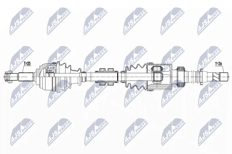 Drive Shaft NTY NPW-NS-102