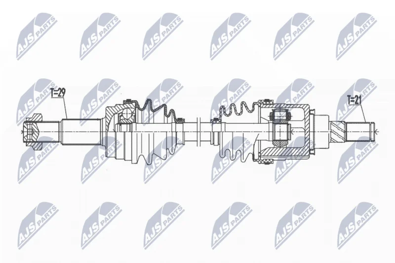 Drive Shaft NTY NPW-NS-106