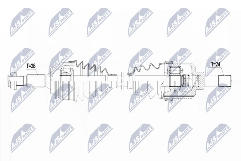 Drive Shaft NTY NPW-PE-023