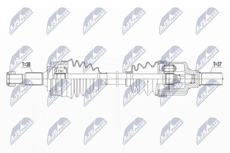 Drive Shaft NTY NPW-PE-067