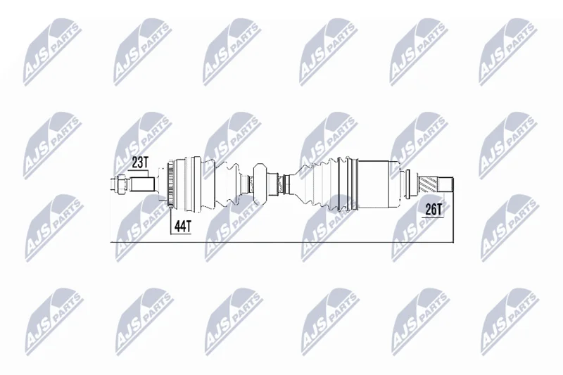 Drive Shaft NTY NPW-RE-017