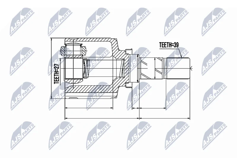 Joint Kit, drive shaft NTY NPW-RE-043