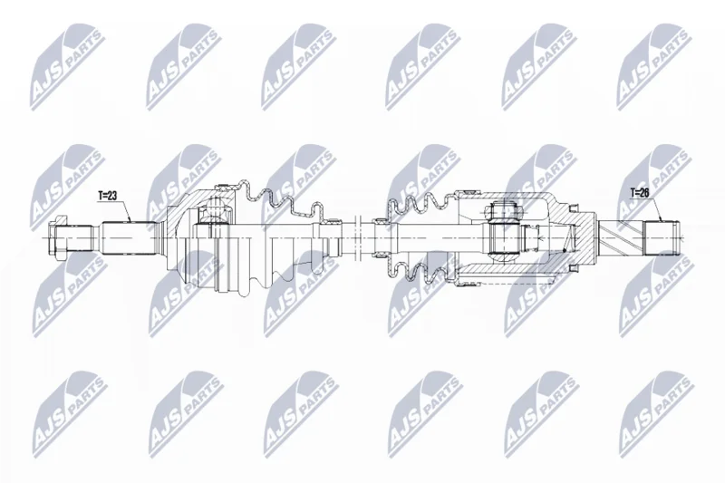 Drive Shaft NTY NPW-RE-063