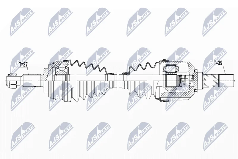 Drive Shaft NTY NPW-RE-083