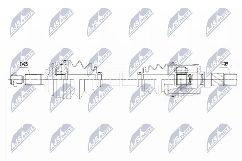 Drive Shaft NTY NPW-RE-099