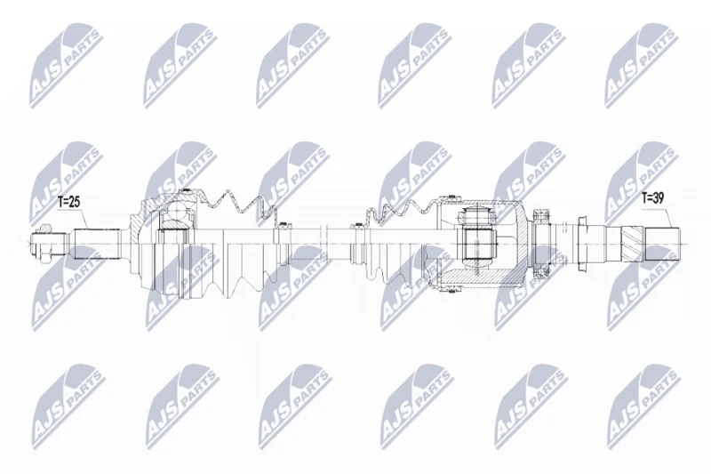 Drive Shaft NTY NPW-RE-101