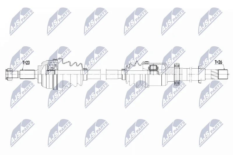Drive Shaft NTY NPW-RE-136