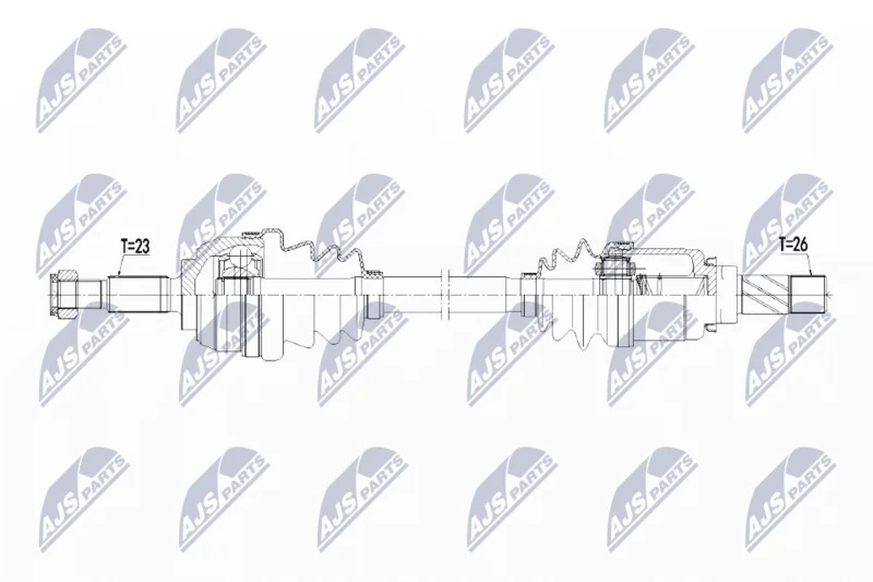 Drive Shaft NTY NPW-RE-138