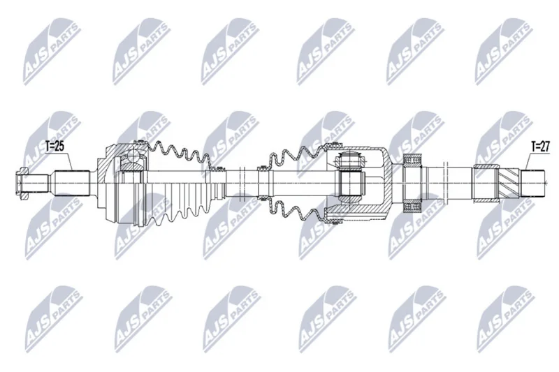 Drive Shaft NTY NPW-RE-167