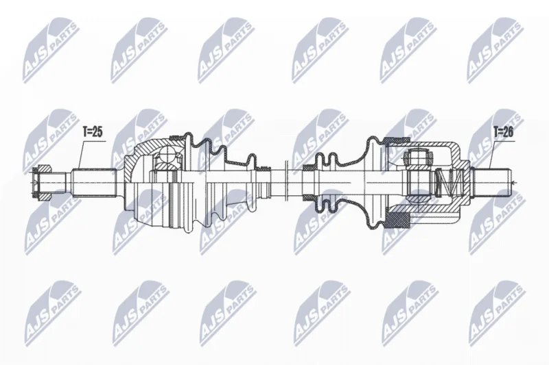 Drive Shaft NTY NPW-RE-200