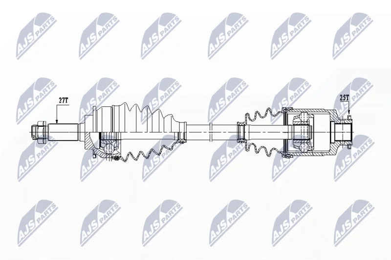 Drive Shaft NTY NPW-SB-031