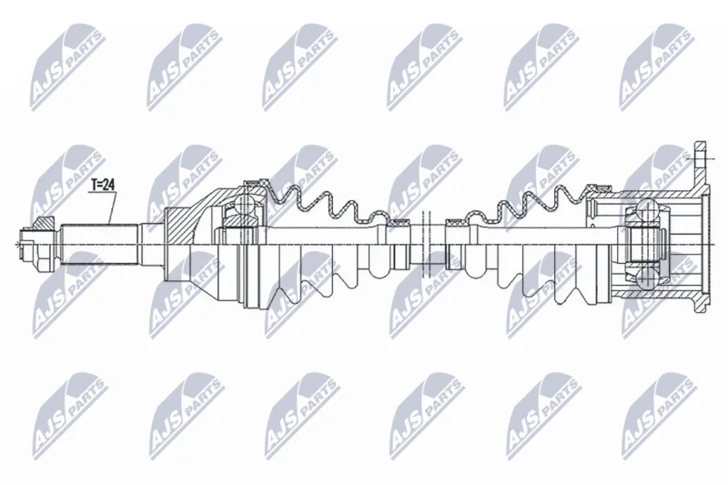 Drive Shaft NTY NPW-SU-048