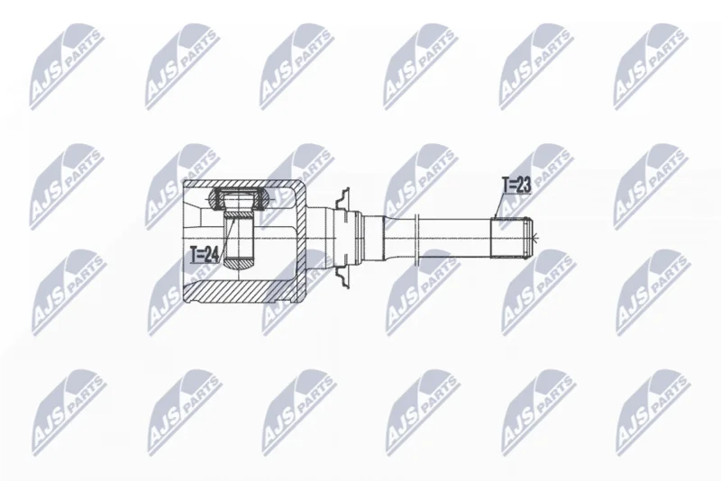 Joint Kit, drive shaft NTY NPW-TY-082