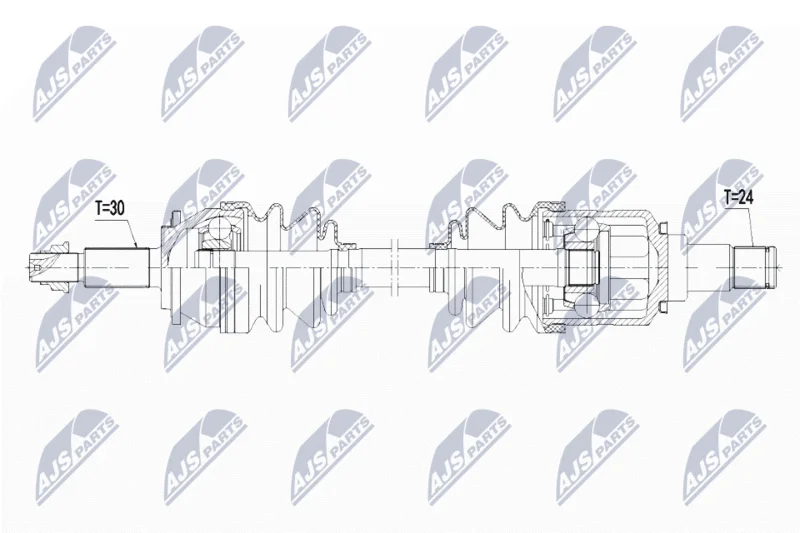 Drive Shaft NTY NPW-TY-108