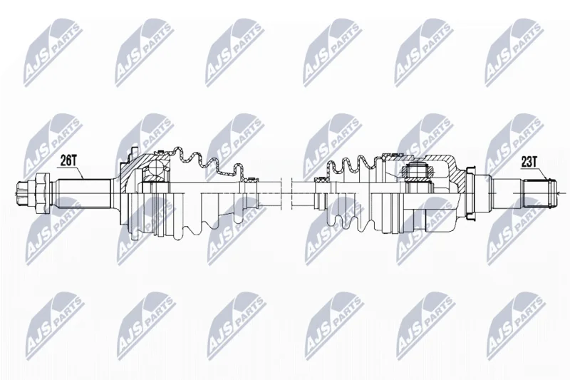Drive Shaft NTY NPW-TY-113