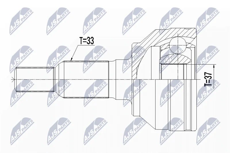 Joint Kit, drive shaft NTY NPZ-CH-024