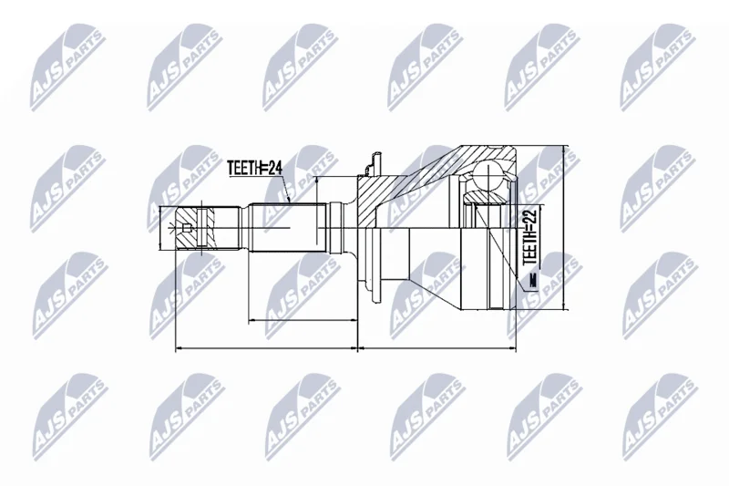 Joint Kit, drive shaft NTY NPZ-DA-013