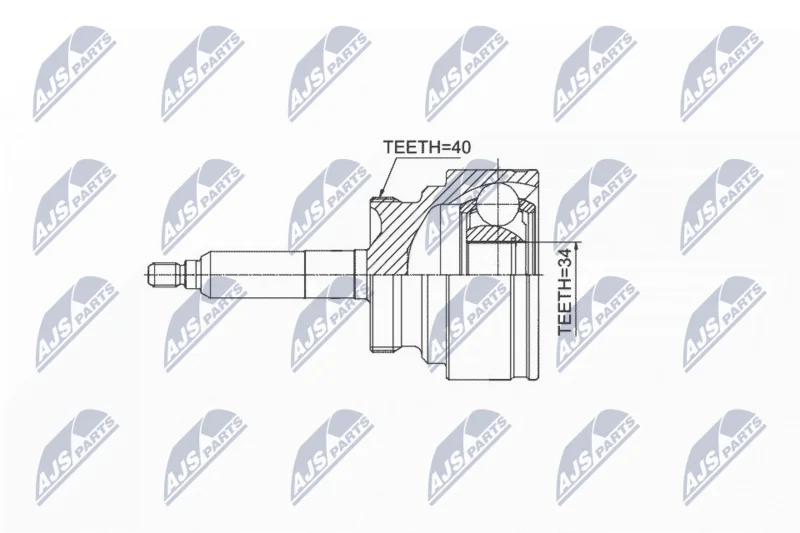 Joint Kit, drive shaft NTY NPZ-DW-031